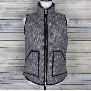 J. Crew Factory Quilted Printed Puffer Vest 02533